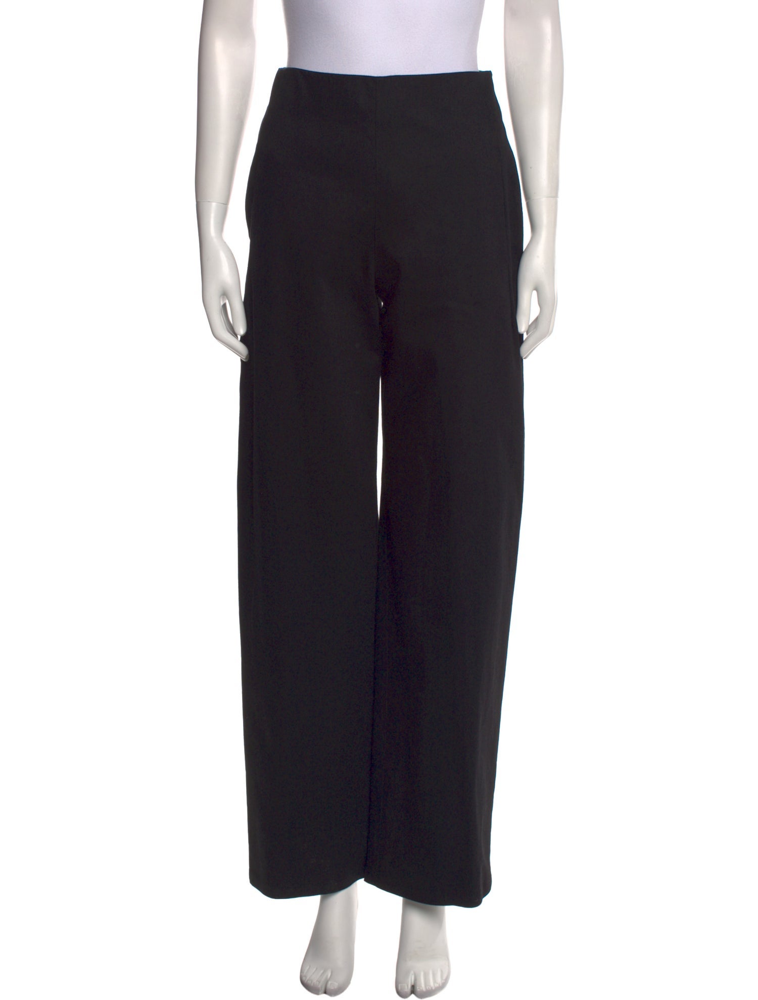 Blumarine Wide Leg Pants - Black, 14