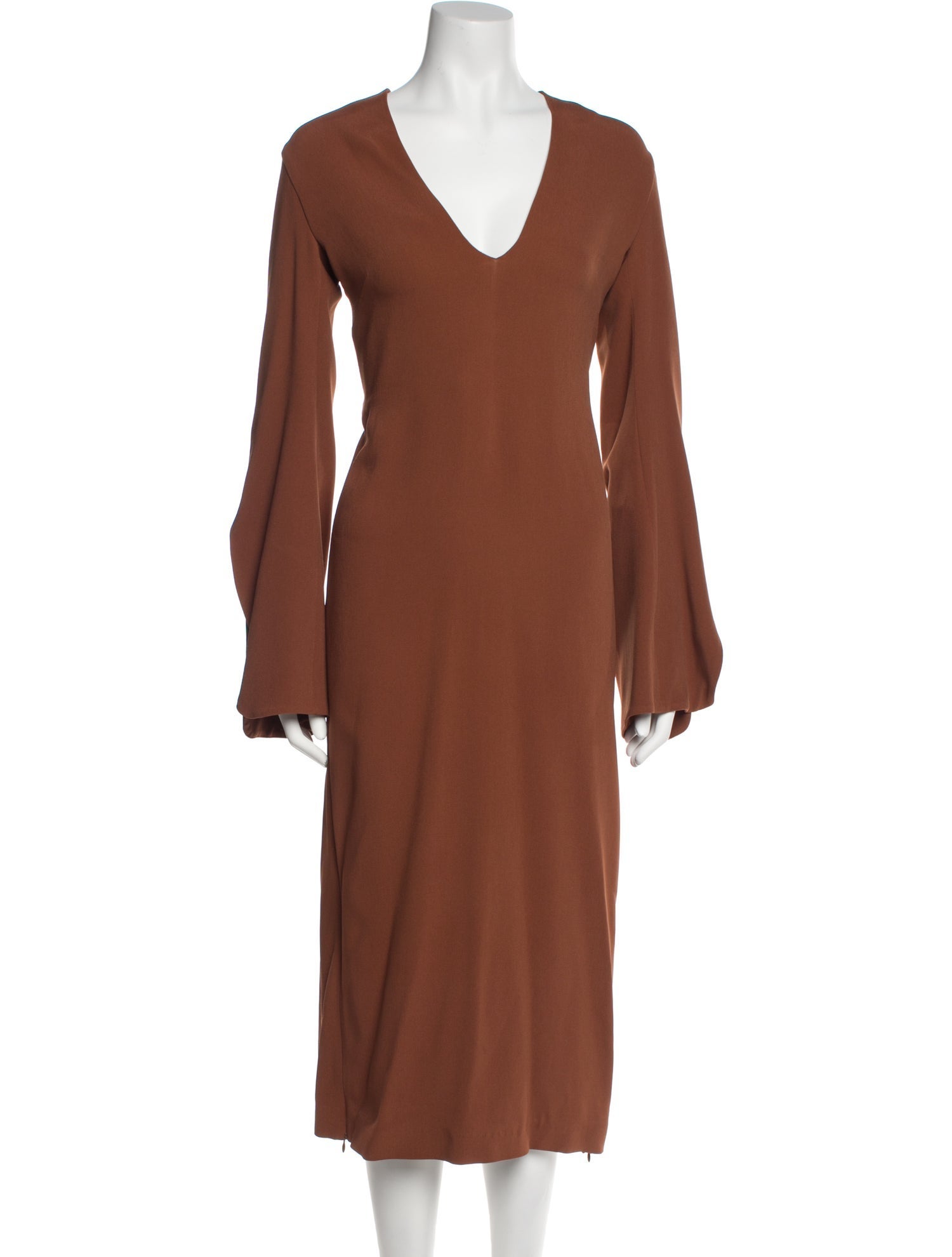 FFORME V-Neck Long Dress
