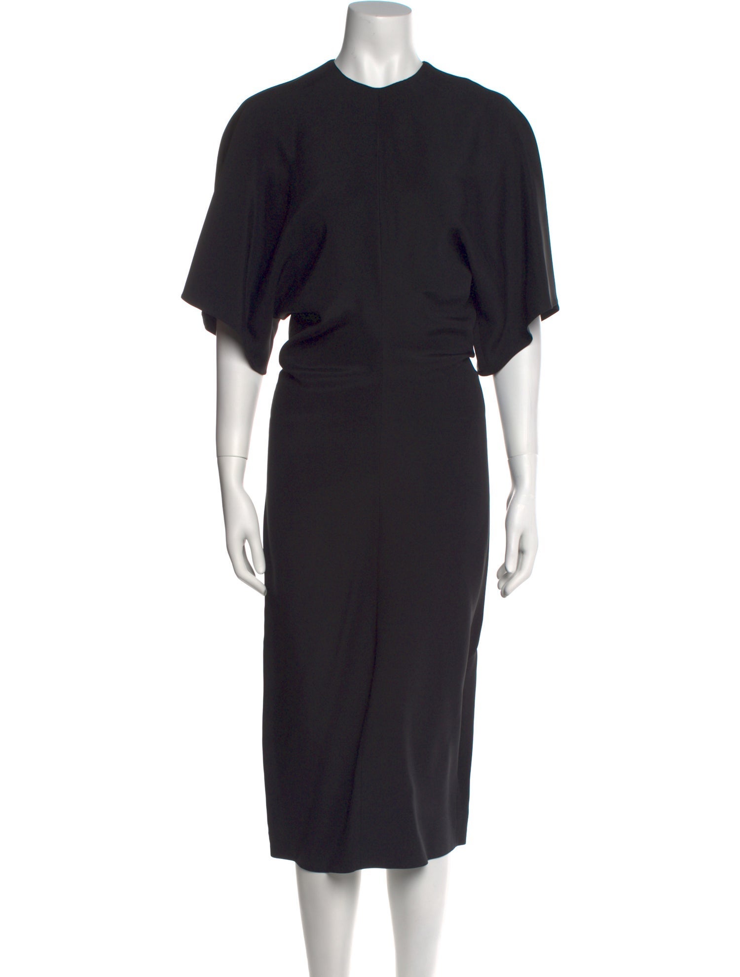 FFORME Crew Neck Midi Length Dress