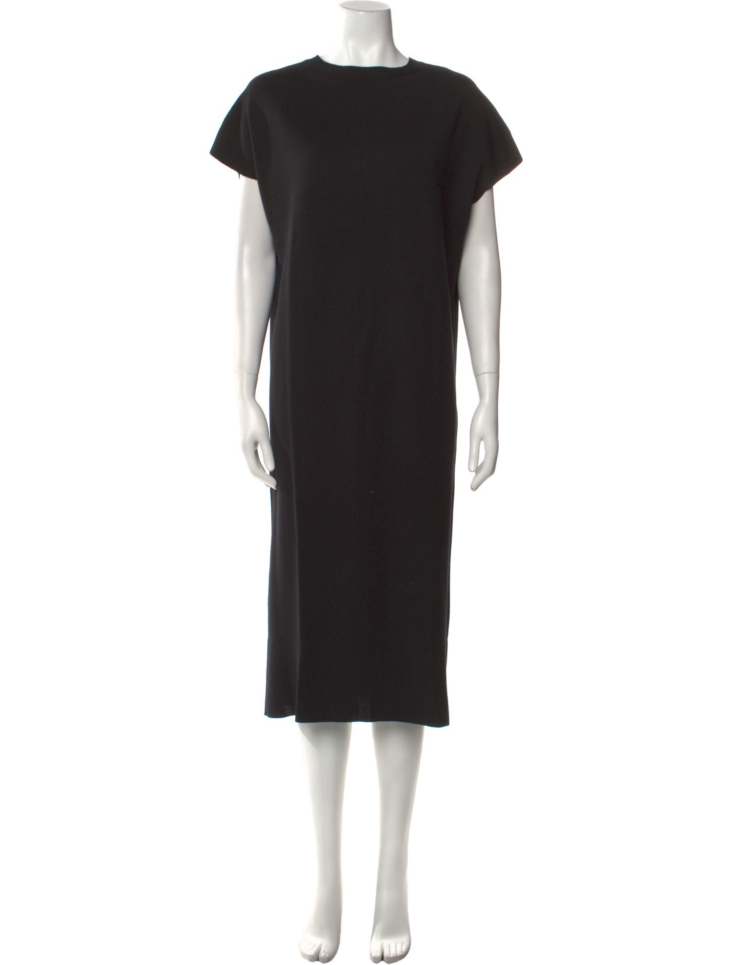 FFORME Crew Neck Midi Length Dress
