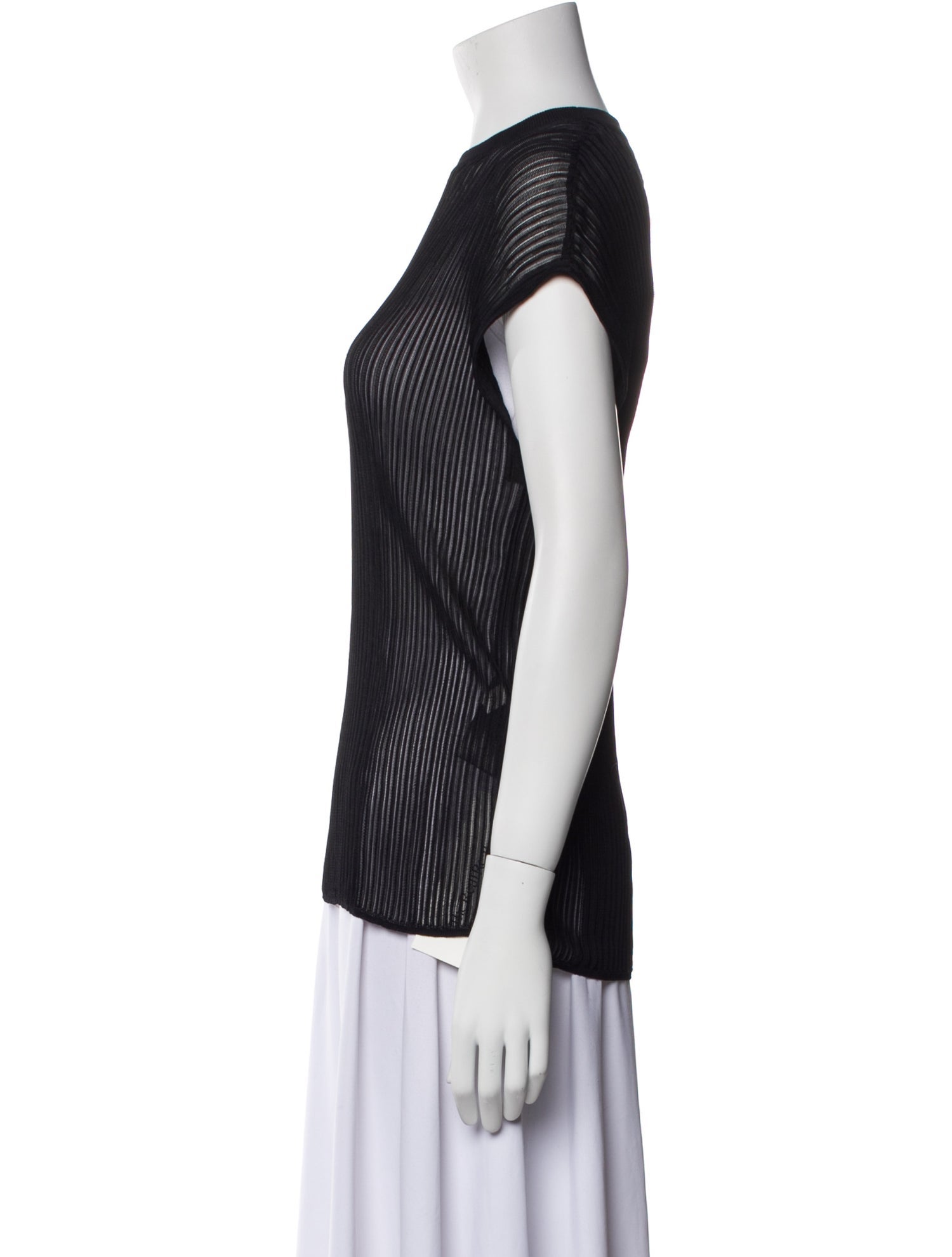 FFORME Striped Crew Neck Top w/ Tags