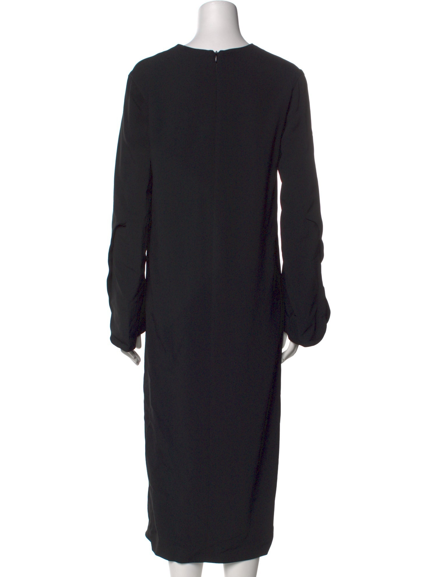 FFORME V-Neck Midi Length Dress