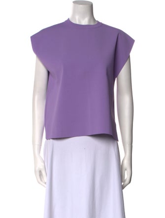 FFORME Crew Neck Short Sleeve Crop Top