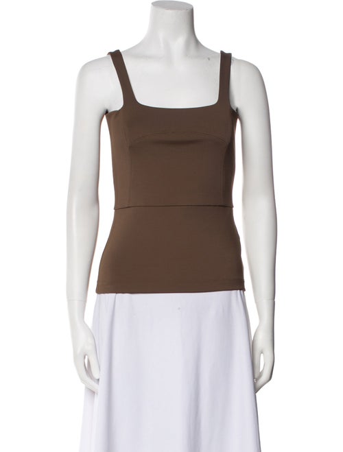 FFORME Square Neckline Sleeveless Top