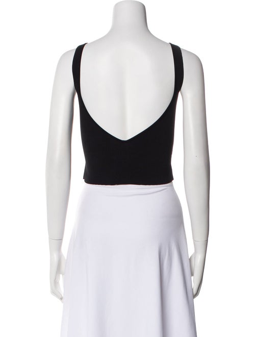 FFORME Square Neckline Sleeveless Crop Top