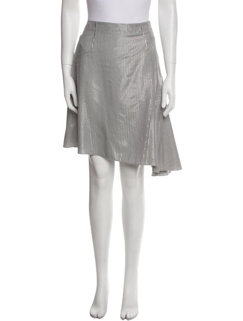 FFORME Striped Knee-Length Skirt