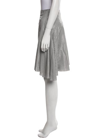 FFORME Striped Knee-Length Skirt