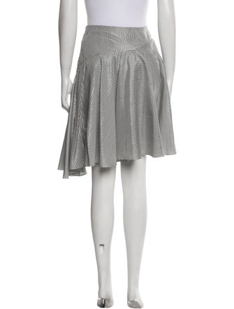 FFORME Striped Knee-Length Skirt
