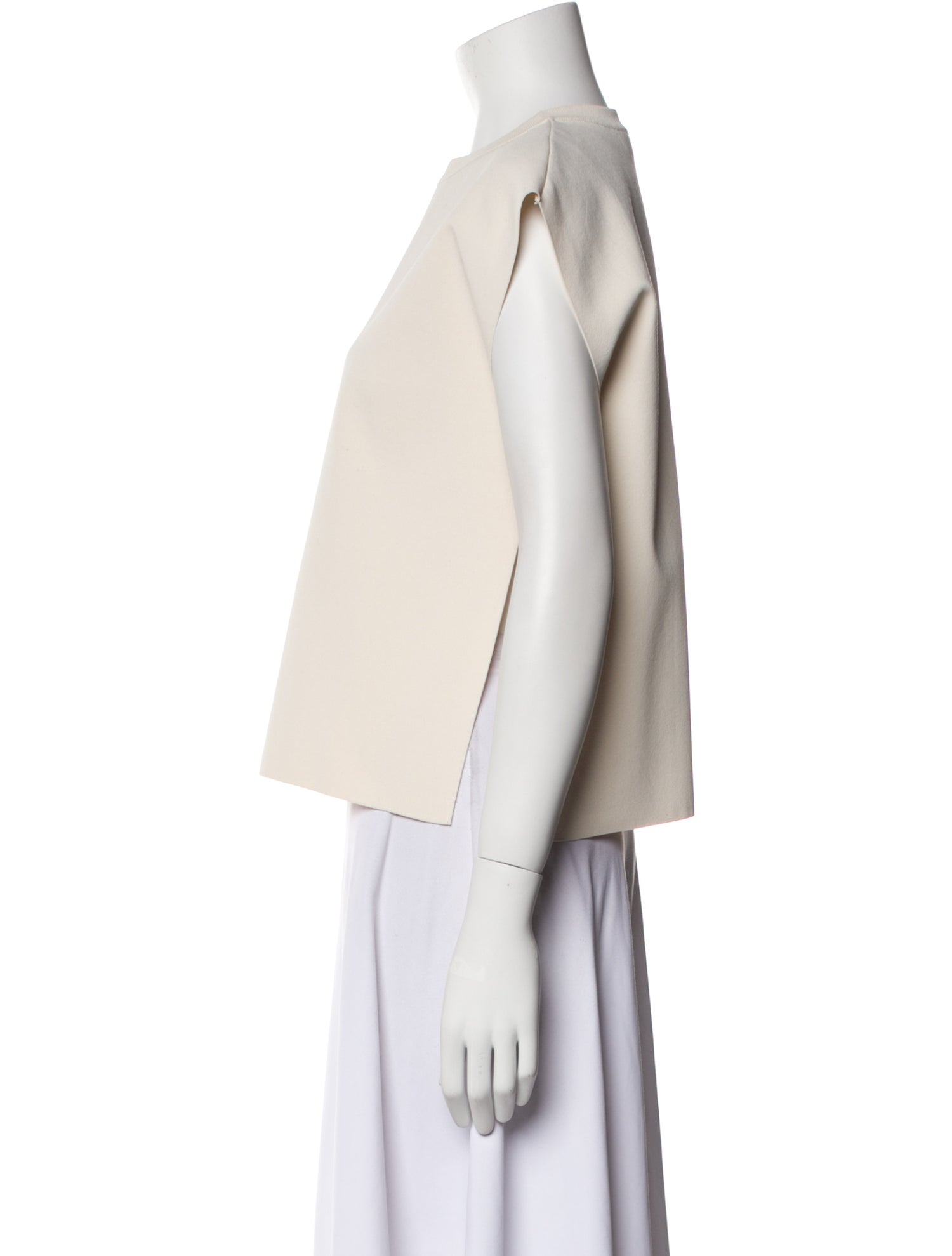 FFORME Crew Neck Short Sleeve Crop Top