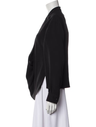 FFORME V-Neck Long Sleeve Blouse