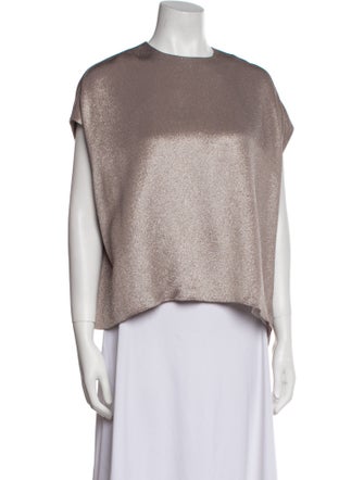 FFORME Crew Neck Short Sleeve Crop Top