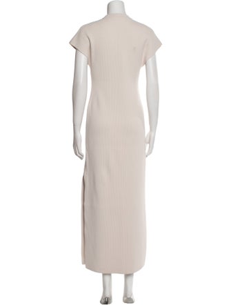 FFORME Crew Neck Long Dress