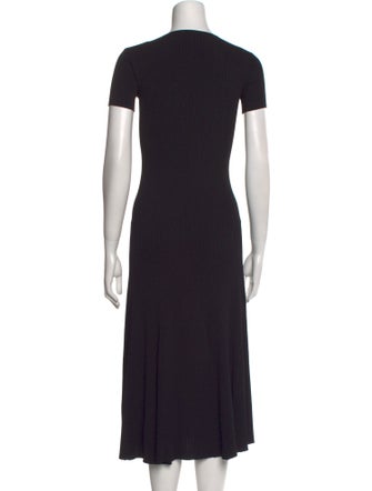 FFORME V-Neck Midi Length Dress