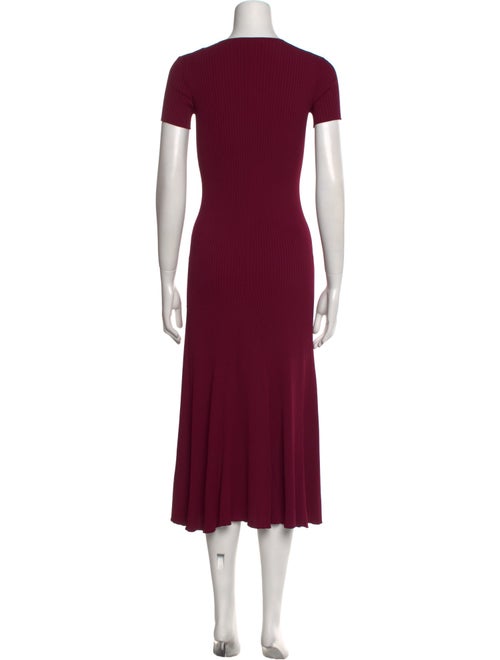 FFORME V-Neck Midi Length Dress