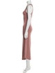FFORME Scoop Neck Long Dress