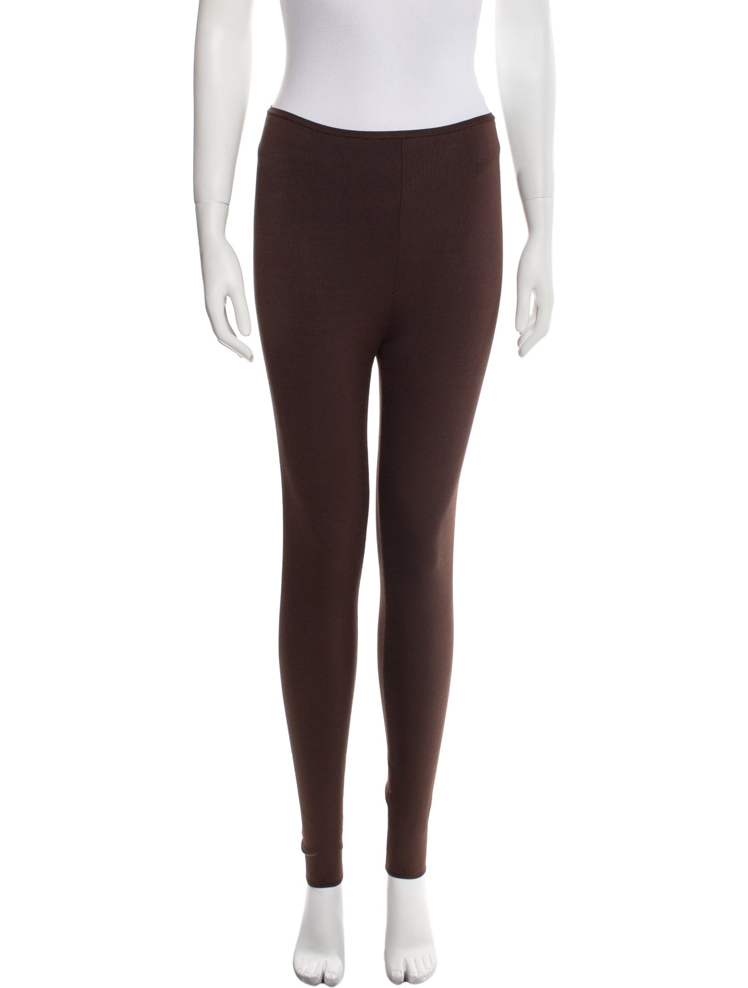 FFORME Silk Skinny Leg Pants