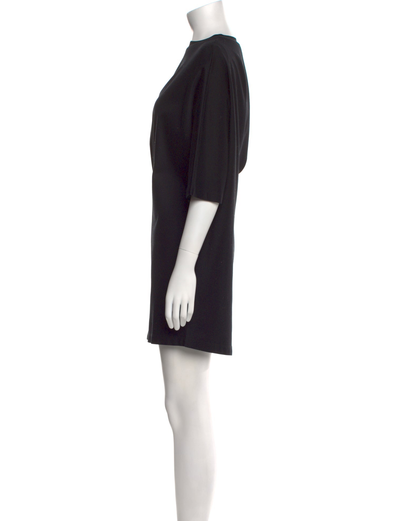 FFORME Crew Neck Knee-Length Dress