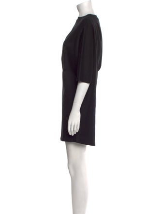 FFORME Crew Neck Knee-Length Dress