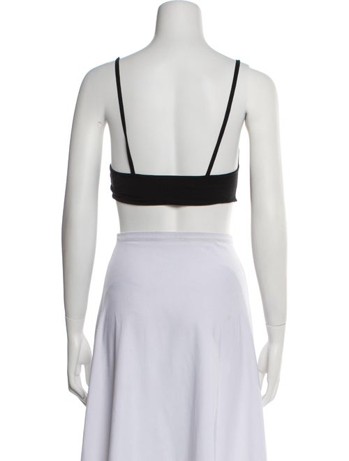 FFORME Square Neckline Sleeveless Crop Top