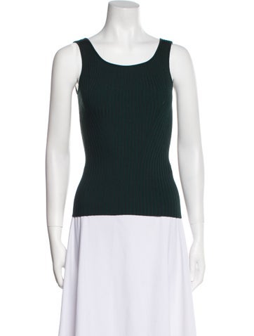 Fforme Tops Scoop Neck Sleeveless Top S