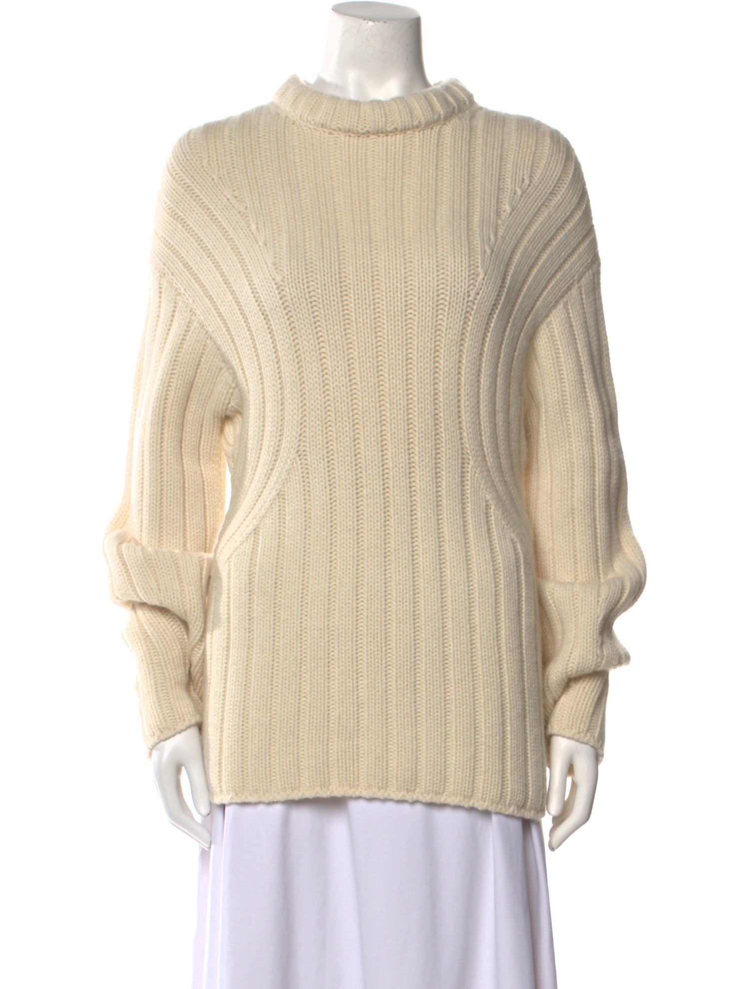 FFORME Mock Neck Sweater