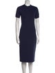 FFORME Crew Neck Midi Length Dress