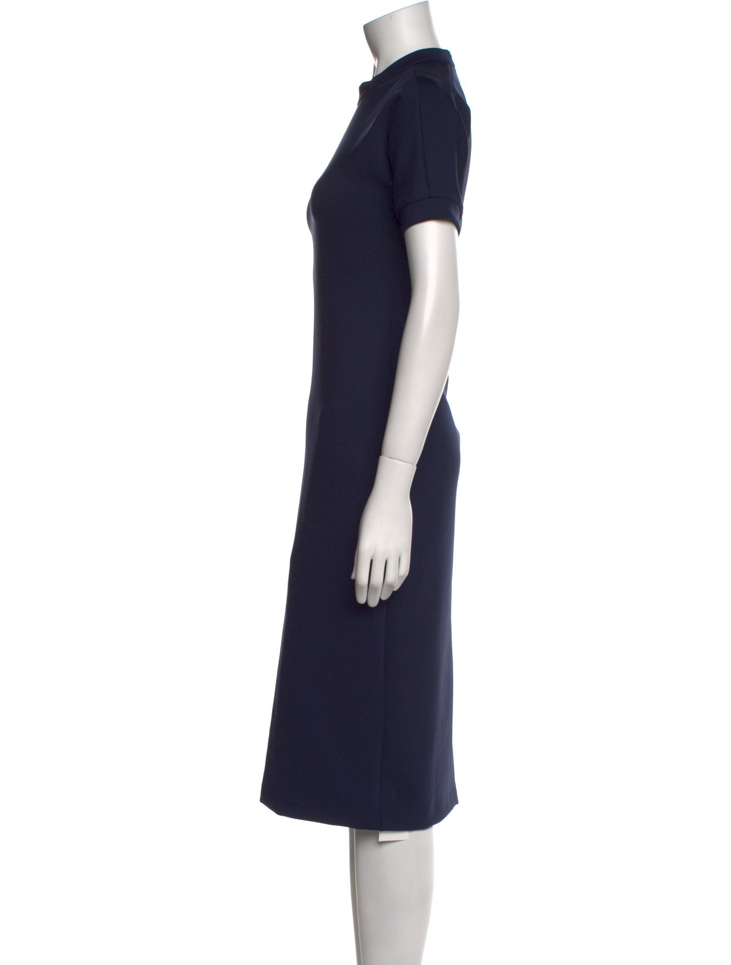 FFORME Crew Neck Midi Length Dress