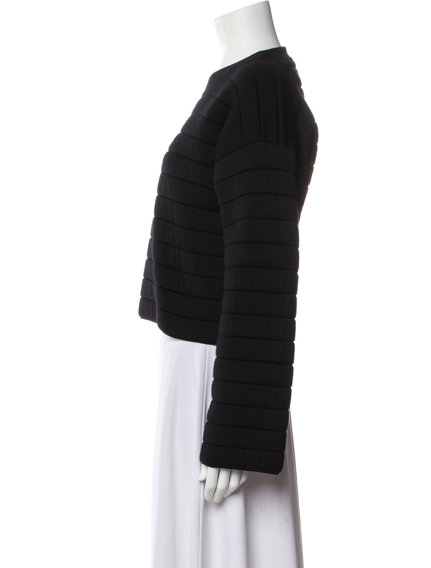 FFORME Striped Crew Neck Sweater