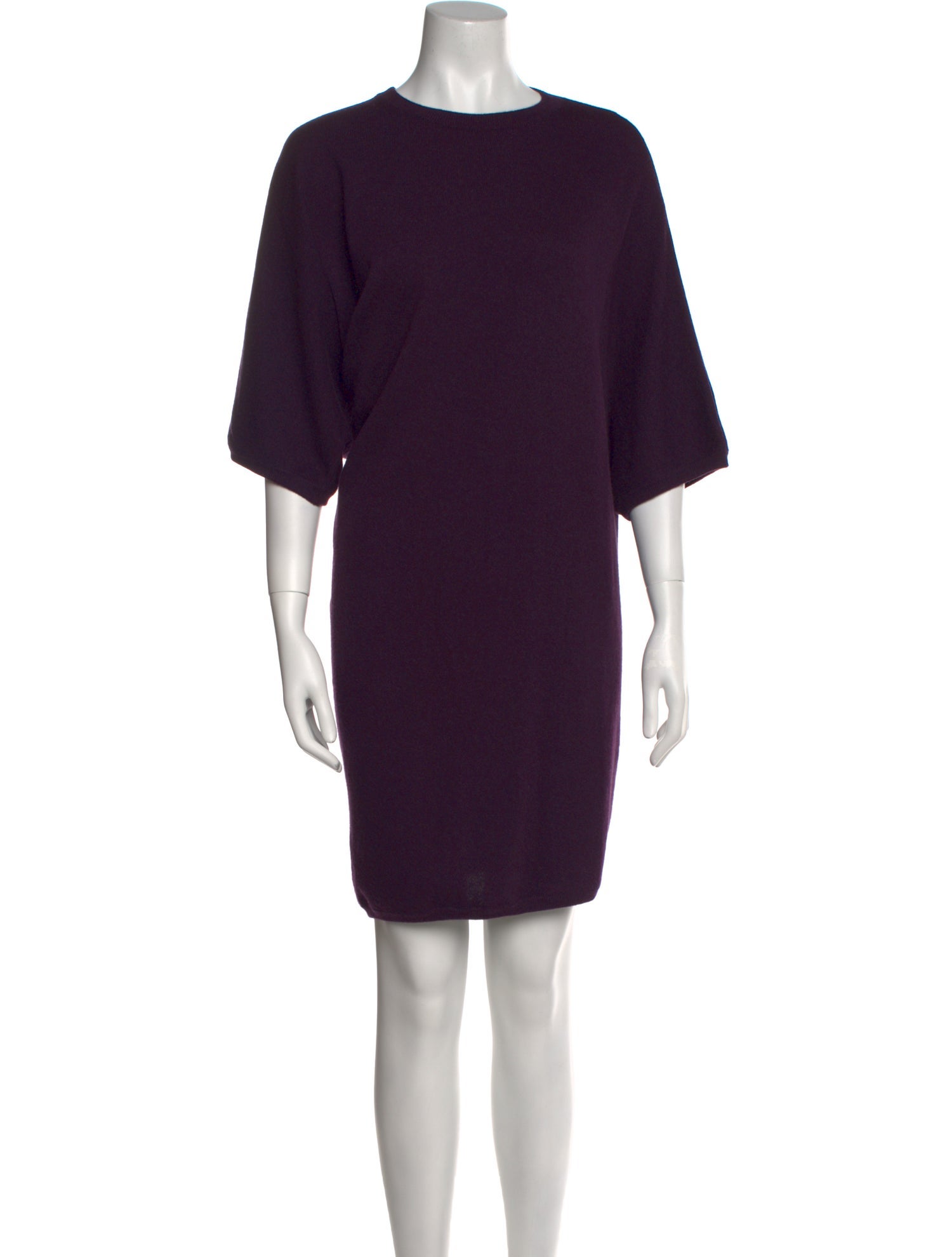FFORME Crew Neck Knee-Length Dress