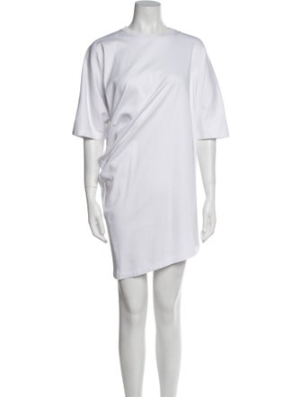 FFORME Crew Neck Mini Dress