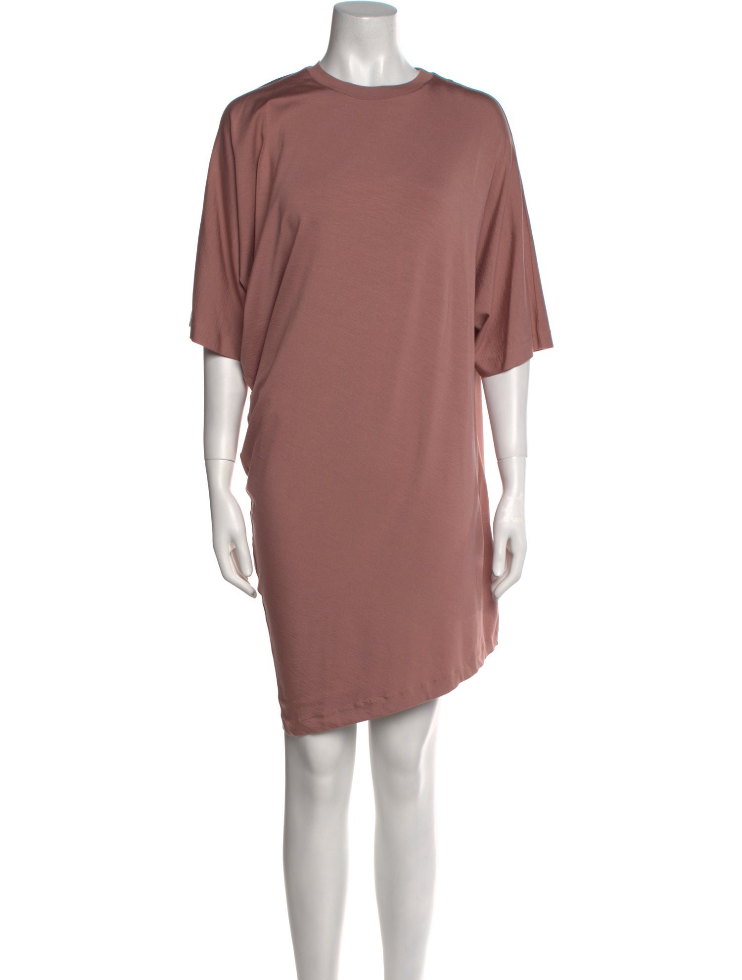 FFORME Crew Neck Knee-Length Dress