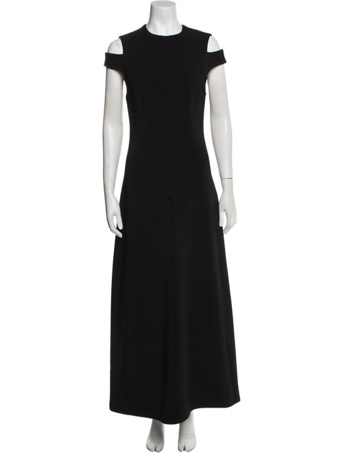 FFORME Crew Neck Long Dress