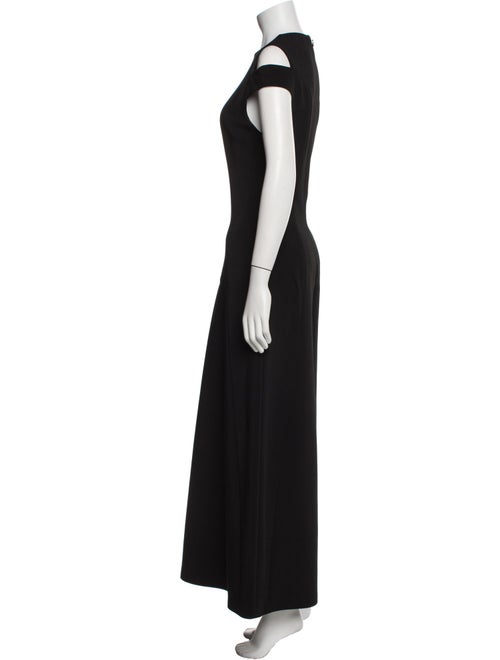 FFORME Crew Neck Long Dress