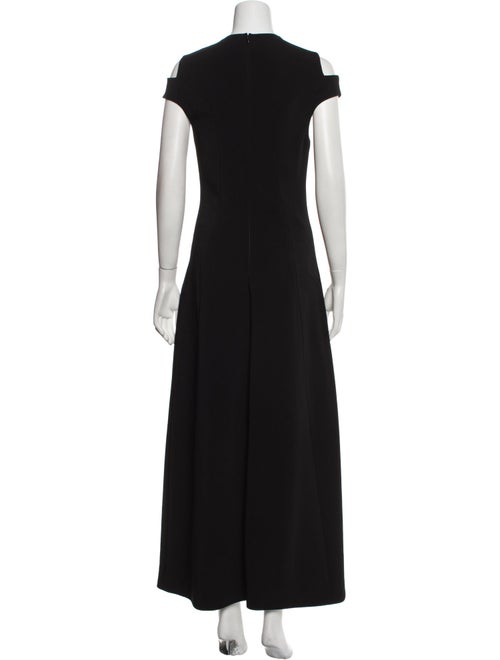 FFORME Crew Neck Long Dress