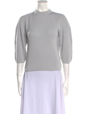 Fforme Knitwear Mock Neck Sweater XS