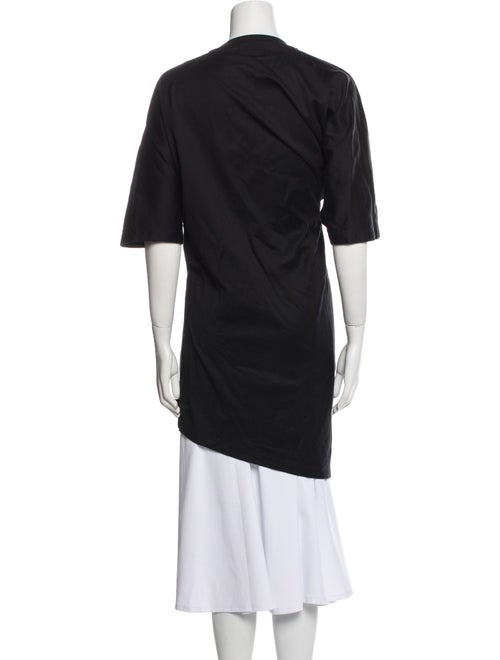 FFORME Mock Neck Short Sleeve Tunic