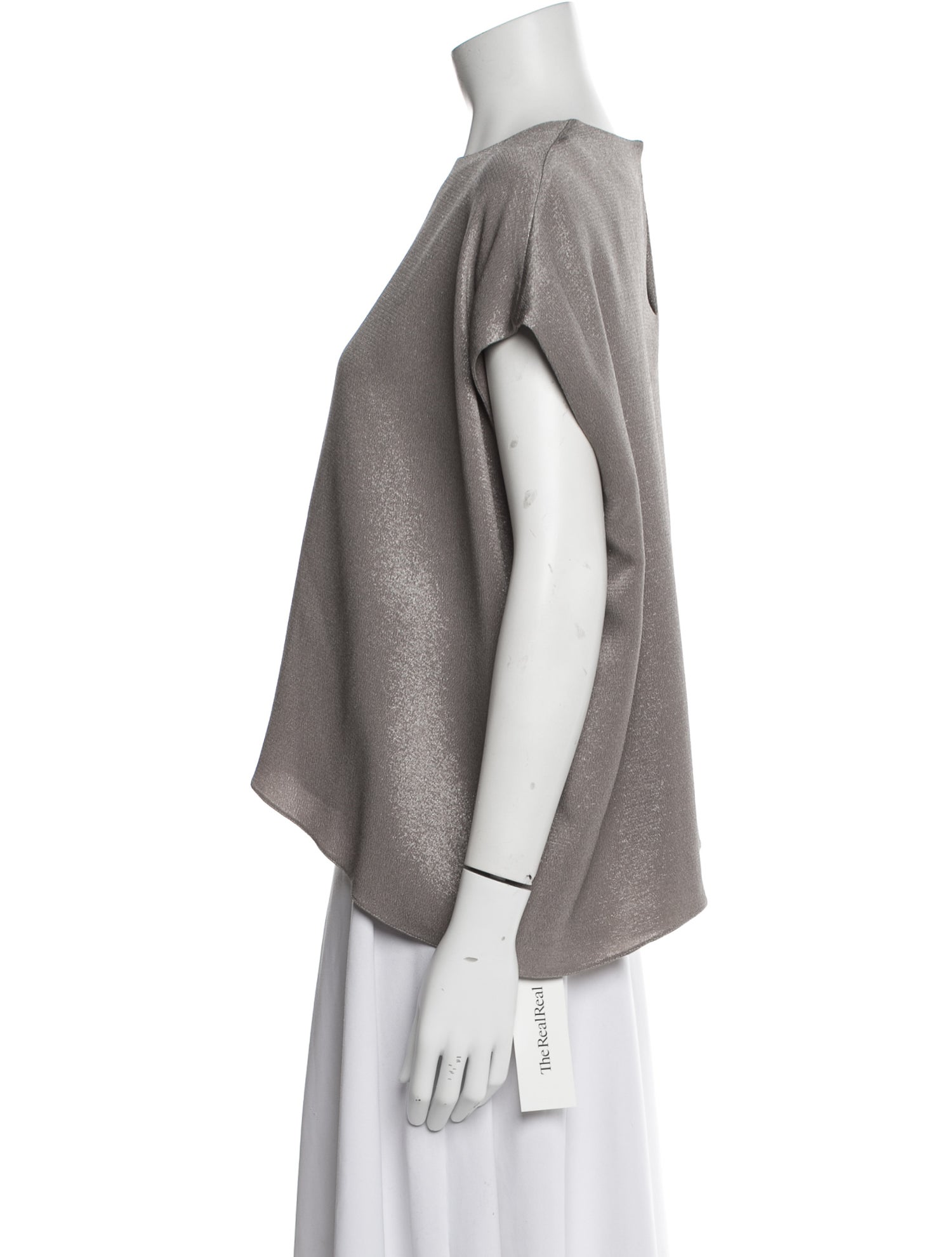 FFORME Bateau Neckline Short Sleeve Crop Top w/ Tags