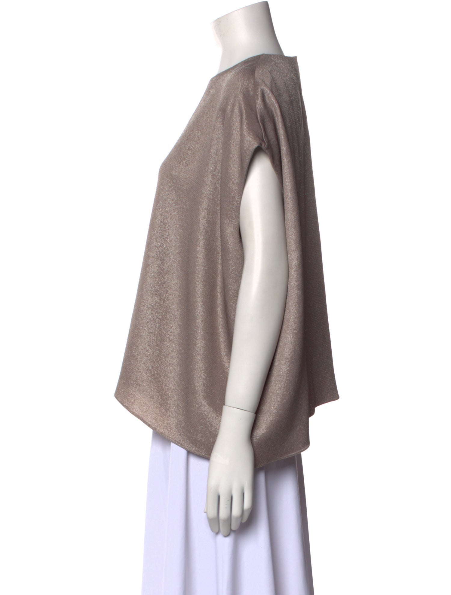 FFORME Bateau Neckline Short Sleeve Sweatshirt w/ Tags