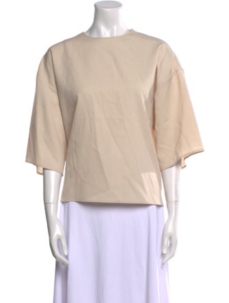 FFORME Wool Bateau Neckline Top