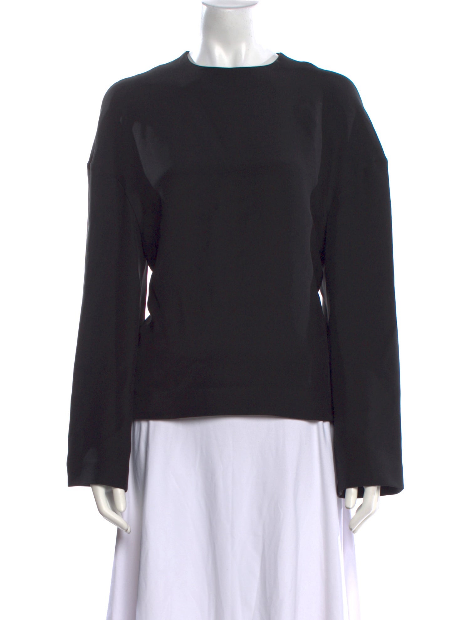 FFORME Silk Crew Neck Sweatshirt