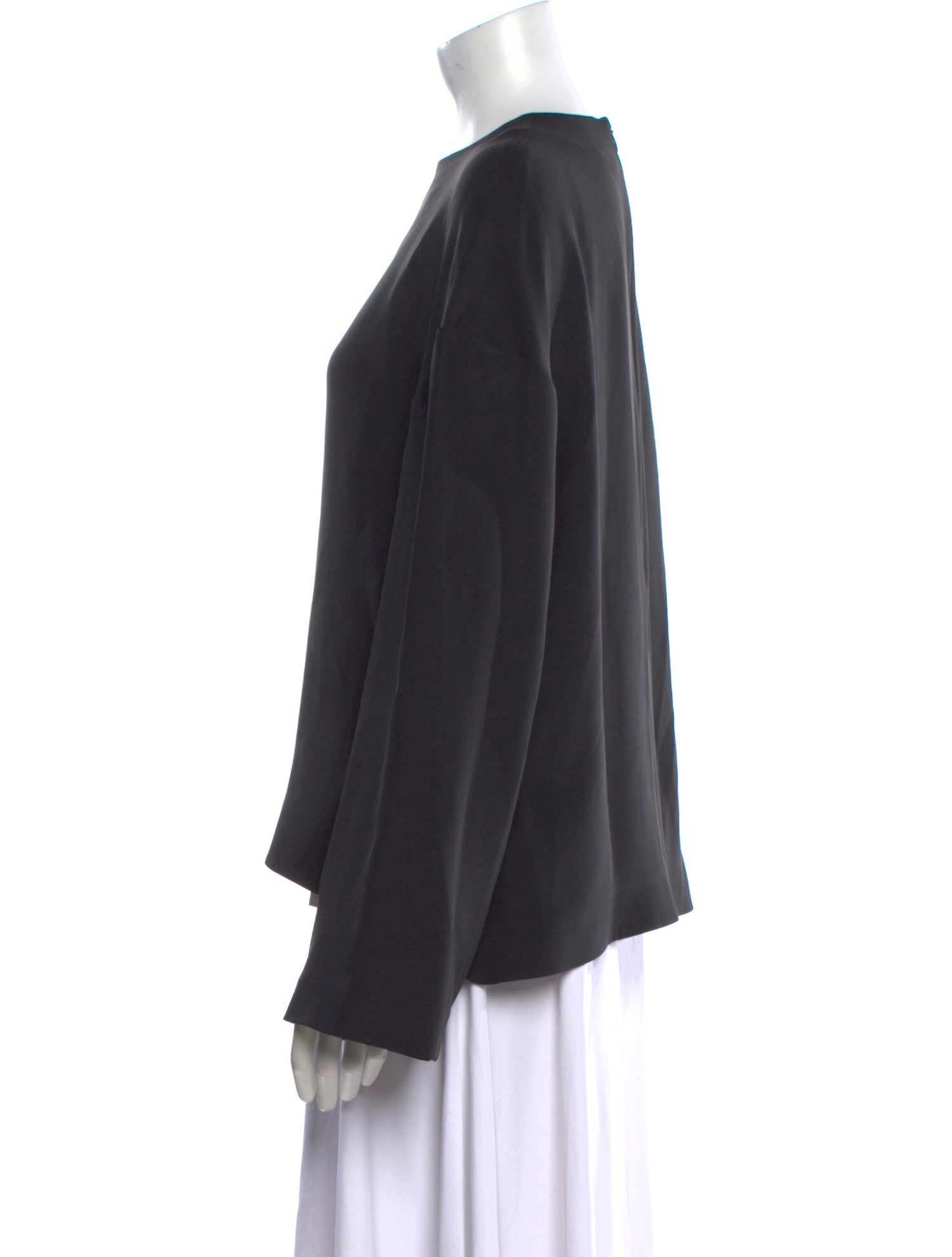 FFORME Silk Crew Neck Sweatshirt