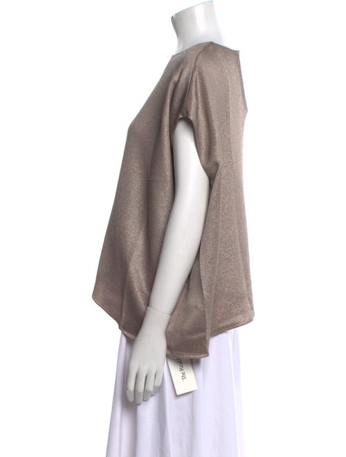 FFORME Scoop Neck Short Sleeve Blouse