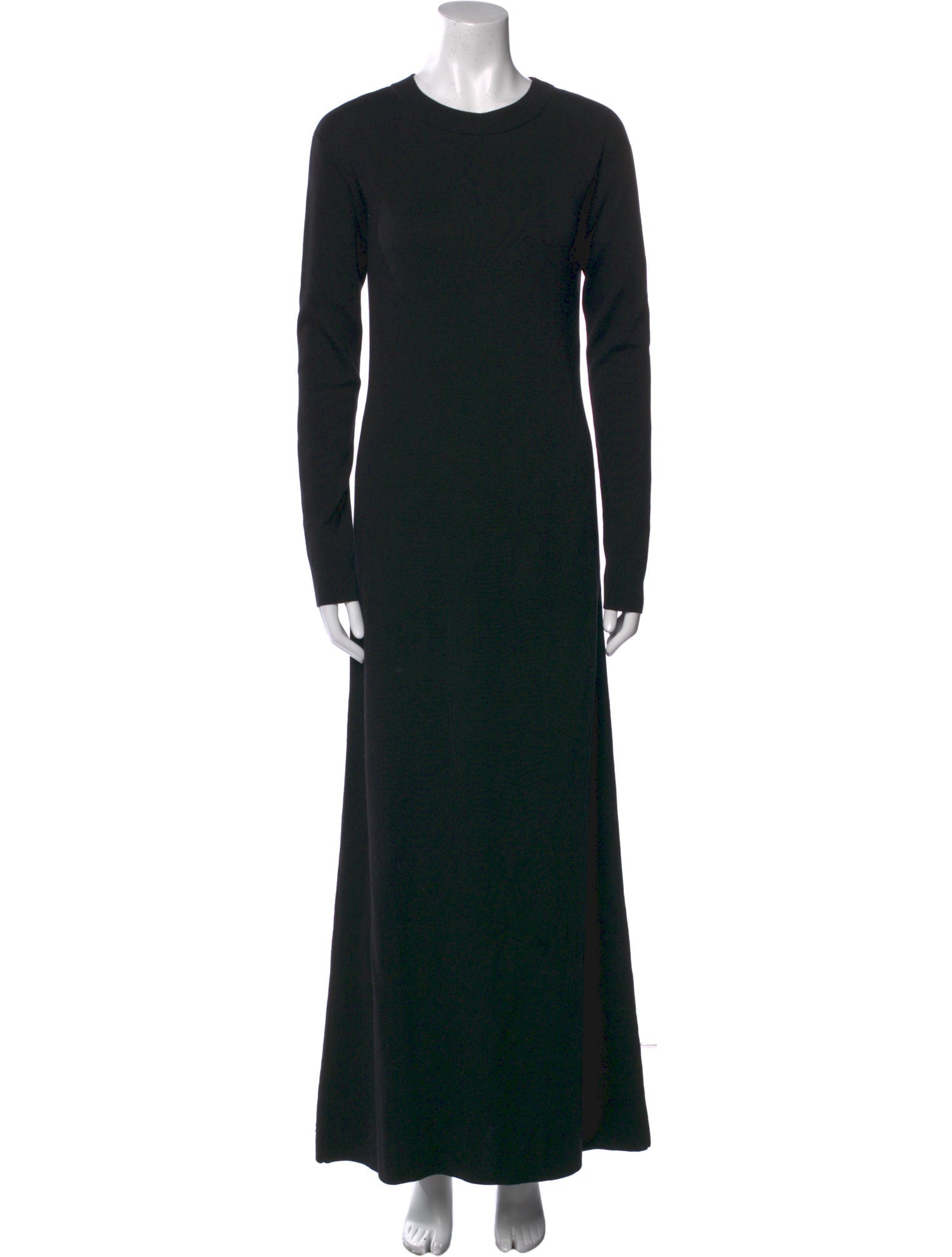 FFORME Crew Neck Long Dress