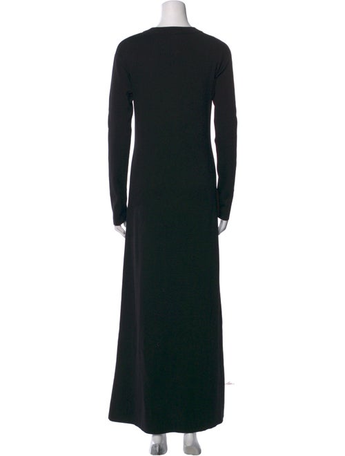 FFORME Crew Neck Long Dress