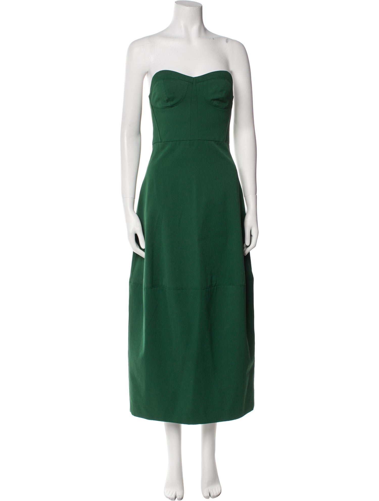 FFORME Strapless Midi Length Dress