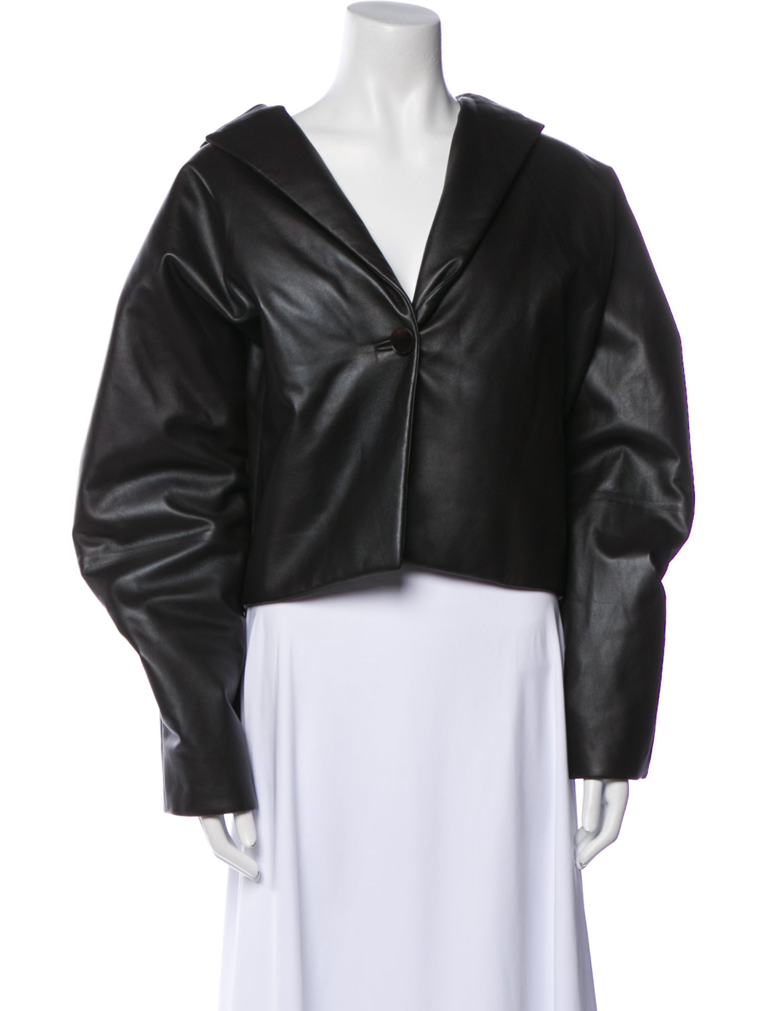 FFORME Leather Evening Jacket