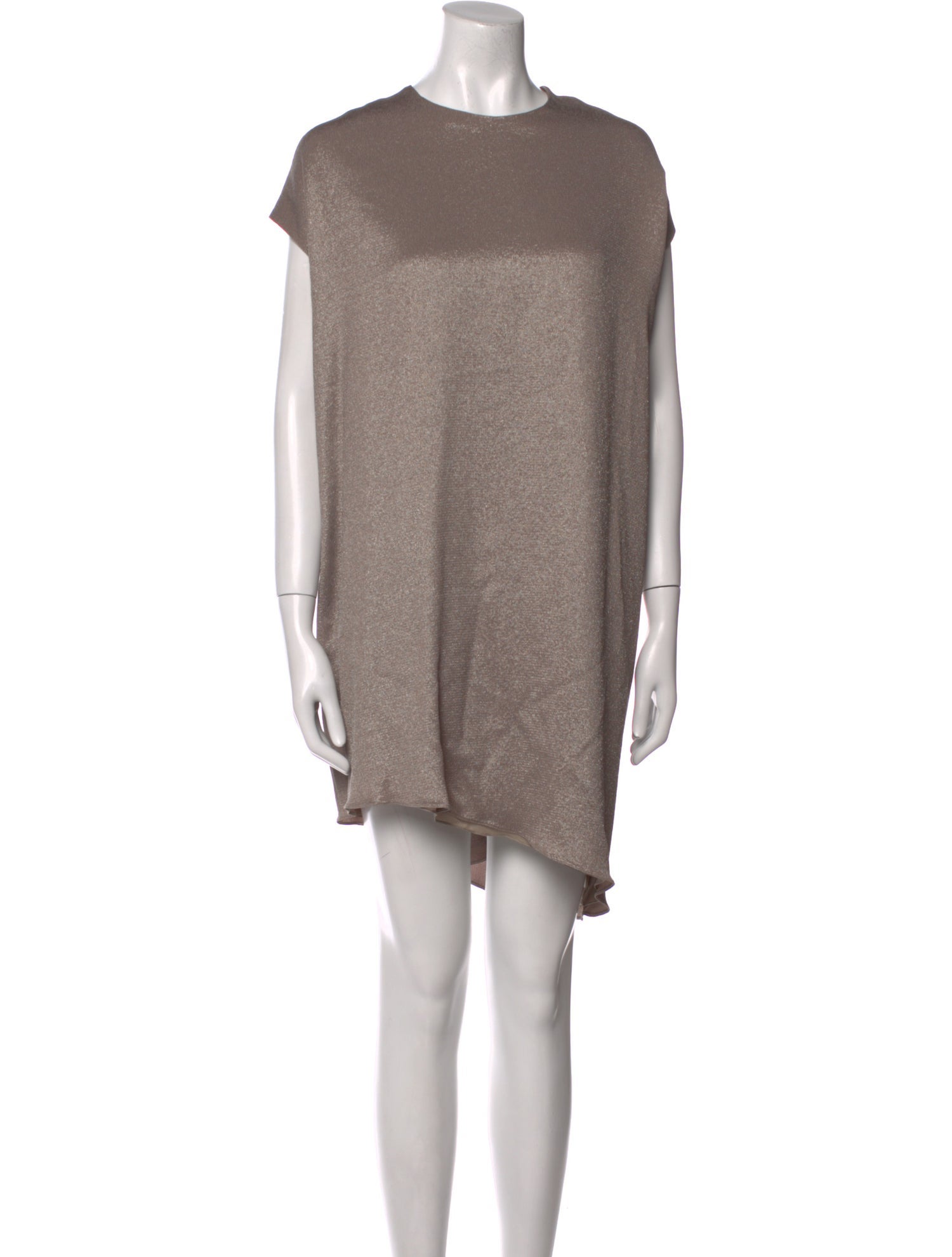 FFORME Crew Neck Mini Dress