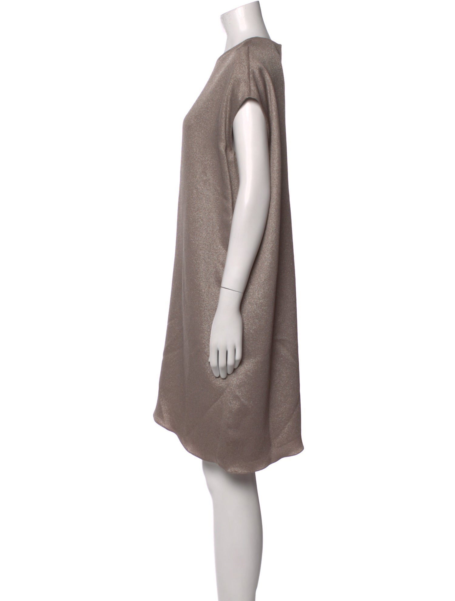 FFORME Crew Neck Mini Dress