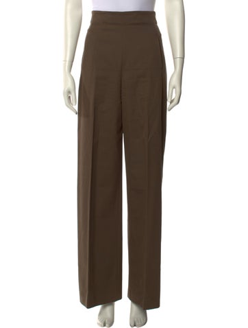 Pre-owned Fforme Wide Leg Pants In Brown
