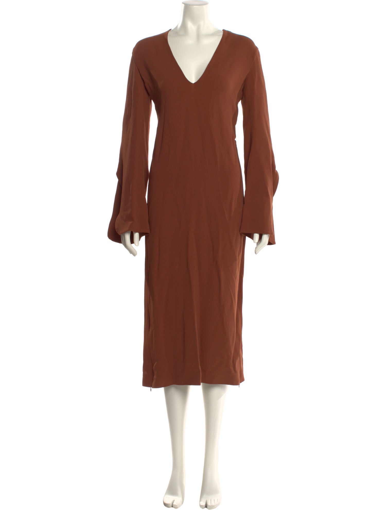 FFORME V-Neck Long Dress w/ Tags